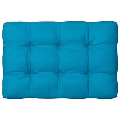 vidaXL Almofadões para sofás de paletes 7 pcs azul