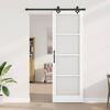 vidaXL Porta Deslizante Branco 78 x 232 cm