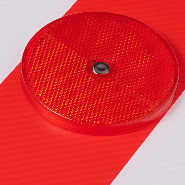 Proplus Sinal de aviso traseiro pl&aacute;stico 50x50cm com refletores 361228