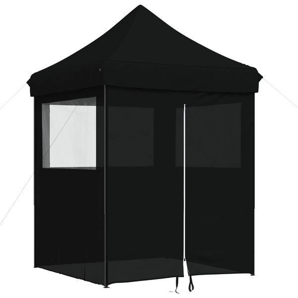 vidaXL Tenda de Festa Preto 200 x 200 x 306 cm Tecido Oxford