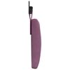 vidaXL Cabeceira Suspensa Roxo 170 x 55 x 7 cm Veludo