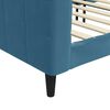 vidaXL Sof&aacute;-cama 90x200 cm veludo azul