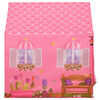 vidaXL Tenda de brincar infantil com 250 bolas 69x94x104 cm rosa