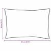 vidaXL Almofada com travesseiro 2 pcs Branco 40 x 60 cm Algod&atilde;o