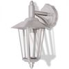 vidaXL Candeeiro parede exterior ilumina&ccedil;&atilde;o descendente a&ccedil;o inoxid&aacute;vel