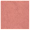 vidaXL Cabeceira de Parede 12 pcs Rosa Veludo