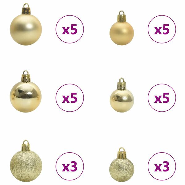 vidaXL &Aacute;rvore de Natal Artificial Verde 210 cm PVC e Metal