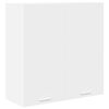 vidaXL Arm&aacute;rio suspenso Branco 80 x 31 x 80 cm Derivados de Madeira