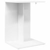vidaXL Mesa Lateral Branco 45 x 40 x 62,5 cm Derivados de Madeira