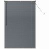 vidaXL Persianas venecianas Cinzento-Escuro 175 x 115 cm Alum&iacute;nio