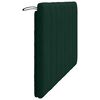 vidaXL Almofad&atilde;o de cabeceira Hanko 120 cm veludo verde-escuro