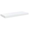 vidaXL Prateleiras de parede suspensas 2 pcs 60x23,5x3,8cm MDF branco