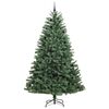 vidaXL &Aacute;rvore de Natal Articulada Artificial Verde 270 cm PVC e Metal