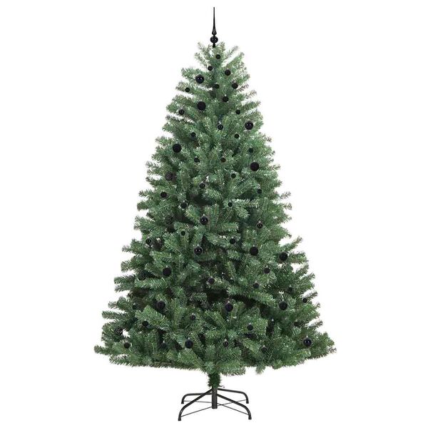 vidaXL &Aacute;rvore de Natal Articulada Artificial Verde 270 cm PVC e Metal