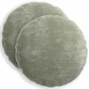 vidaXL Capa almofada 2 unid. HEERLEN Verde Di&acirc;m. 50 cm Tecido Chenille