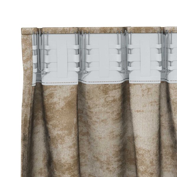 vidaXL Cortinas de Veludo 2 pcs champanhe 245 x 140 cm Veludo