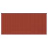 vidaXL Persiana Rol&ocirc; Externa com Bloco de 90% UV Terracota HDPE
