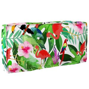vidaXL Almofada Tecido Oxford Multicolor 80 x 40 x 12 cm