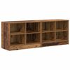 vidaXL Arm&aacute;rio de cama 2 pcs Madeira antiga 66 x 33 x 48 cm