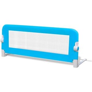 Toddler Barra de seguran&ccedil;a para cama 102 x 42 cm azul