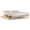 vidaXL Cama sem colch&atilde;o 180x200 cm madeira de pinho maci&ccedil;a