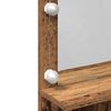 vidaXL Mesa de vestir com gaveta Madeira antiga 80 x 41 x 134,5 cm