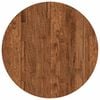 vidaXL Tampo de Mesa Marrom Claro &Oslash; 60 x 2,5 cm