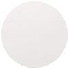 vidaXL Tampo de mesa pinho maci&ccedil;o &Oslash;90x2,5 cm branco