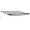 vidaXL Estrutura de Toldo Cinzento-claro 300 x 250 cm