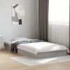vidaXL Estrutura de cama 90x190 cm derivados de madeira cinza cimento