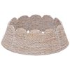 vidaXL Collar para &Aacute;rvore de Natal Redondo Branco Di&acirc;m. 45 x 22 cm