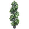 vidaXL Planta loureiro artificial com vaso 150 cm verde