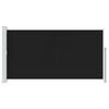 vidaXL Toldo lateral para p&aacute;tio/terra&ccedil;o 160 x 300 cm preto