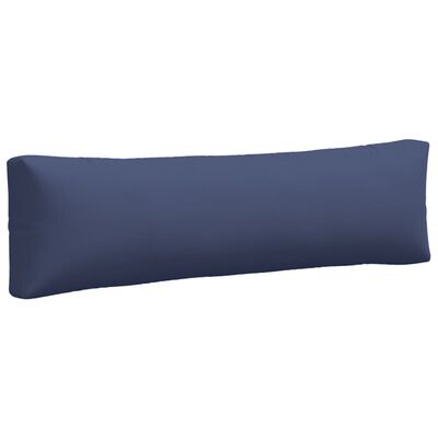 vidaXL Almofadões p/ sofá de paletes 2 pcs tecido oxford azul-marinho