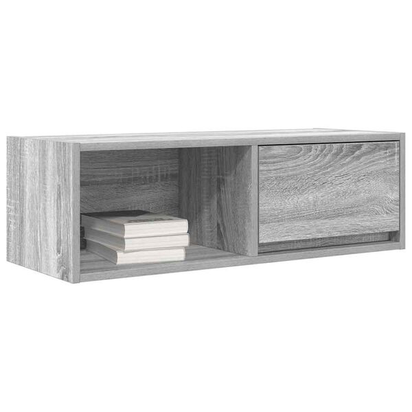 vidaXL M&oacute;veis de TV 2pcs 80x31x25,5cm deriv. madeira sonoma cinzento