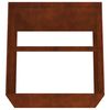 vidaXL Vaso/floreira 80x80x80 cm a&ccedil;o corten