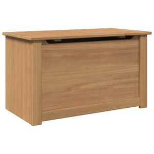 vidaXL Caixa de arruma&ccedil;&atilde;o com tampa Panama 79x42x46 cm pinho maci&ccedil;o