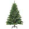 vidaXL &Aacute;rvore de Natal Artificial com 150 LEDs Verde 120 cm PE e PVC