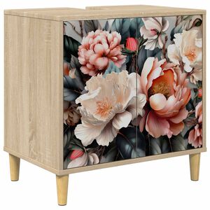 vidaXL Arm&aacute;rio de Banheiro BORNE Sonoma 60 x 40 x 60 cm