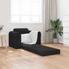 vidaXL Sof&aacute;-Cama Preto 98 x 71 x 83 cm Veludo