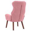 vidaXL poltrona Rosa 69 x 74 x 93 cm Veludo