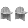 vidaXL Mesa-de-cabeceira 2 pcs Sonoma Cinzento 40 x 35,5 x 45,5 cm