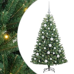 vidaXL &Aacute;rvore de Natal Articulada Artificial Verde 120 cm PVC e Metal