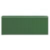 vidaXL Abrigo de jardim 192x523x223 cm aço galvanizado verde