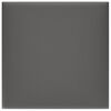 vidaXL Painel parede 12 pcs 30x30cm couro artificial 1,08 m&sup2; cinza