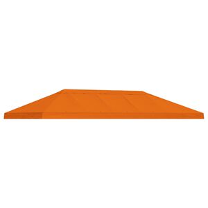 vidaXL Capa de Cobertura de Gazebo 6 x 3 m Laranja Poli&eacute;ster 190