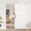 vidaXL Porta Deslizante ORKDAL Branco 93 x 211 cm