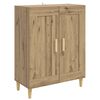 vidaXL Buffet Carvalho Arttisan 69,5 x 34 x 90 cm Derivados de Madeira