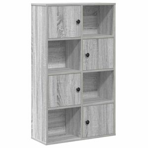vidaXL Estante 60x24x101,5 cm derivados de madeira cinzento sonoma