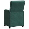 vidaXL Cadeiras de Jantar 2 pcs Verde-escuro 58 x 65 x 98 cm Veludo